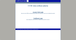 Desktop Screenshot of ca.cucbc.com